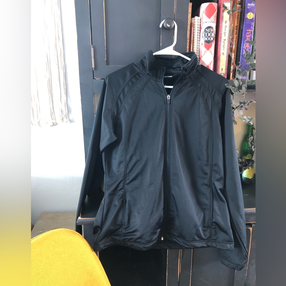 Sport-Tek Black Full-Zip Lightweight Jacket